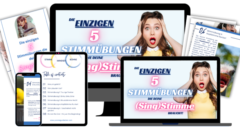 Singen lernen Stimmübungen Vocal Training Gesangsunterricht Stimmtraining Singen lernen