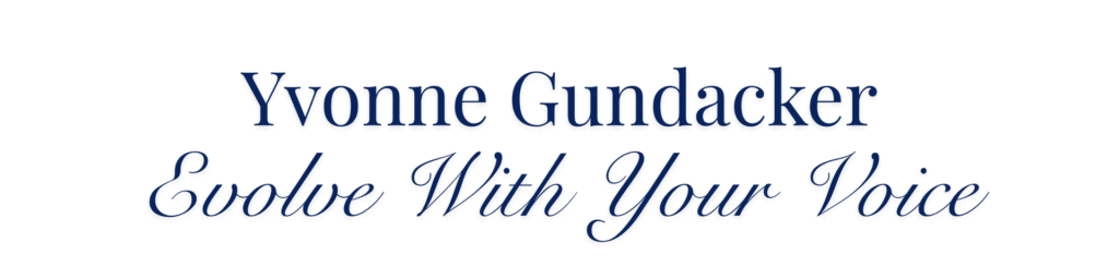 singen lernen yvonnegundacker Gesang Sängerin Vocal coach Autorin