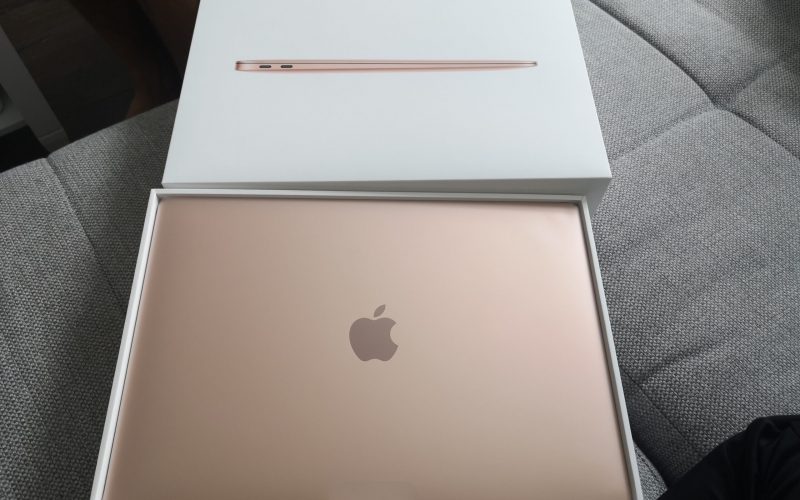 Nach über 11 Jahren hab' ich mir nach langem hin- und her endlich ein neues MacBook geleistet.